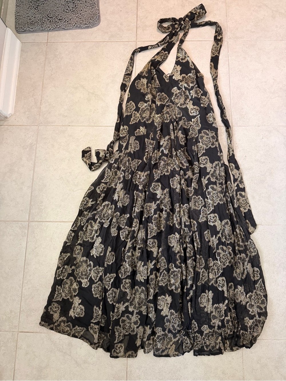 🚨WORN ONCE🚨 Free People Holding On Convertible Maxi Dress Sz S - Picture 2 of 3